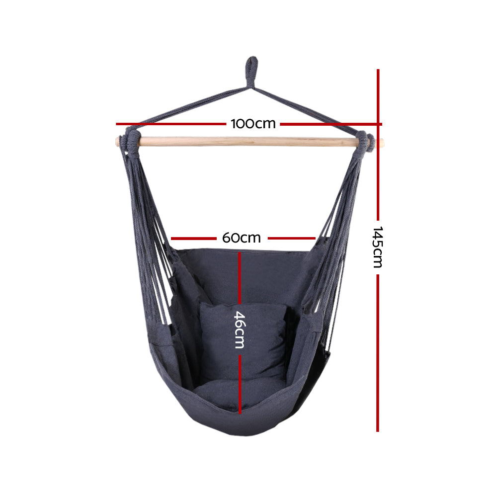 Armadale Hammock Swing Chair - Grey